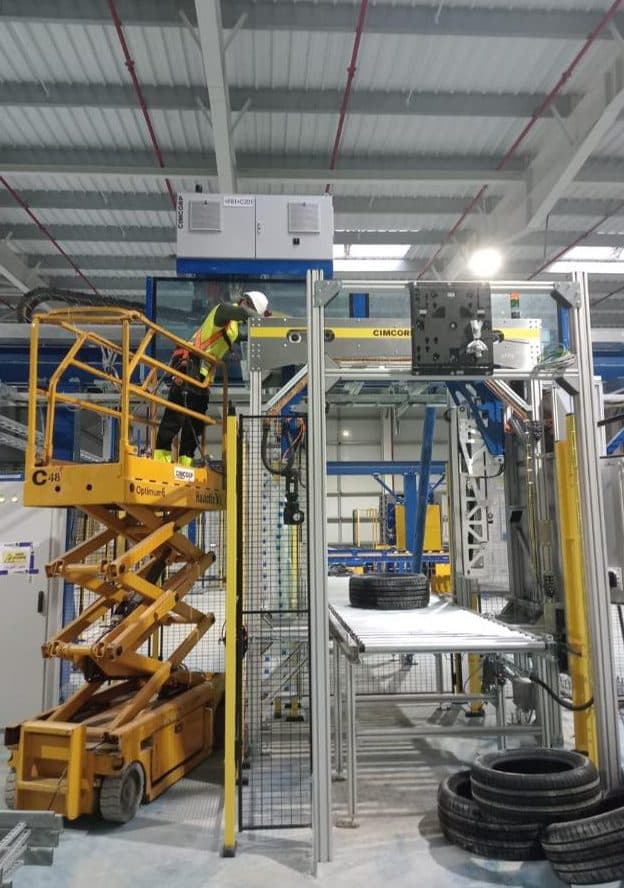 Installation de l'usine Sentury